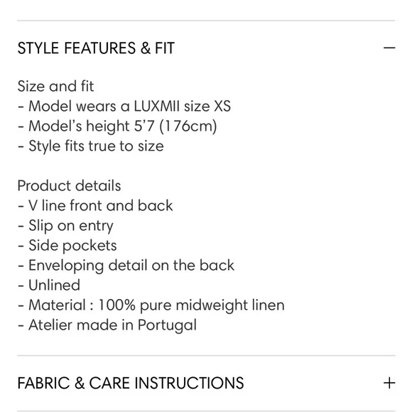 Luxmii Origami Linen Slip Dress - Picture 7 of 13